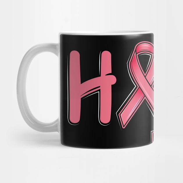 Her Fight is my Fight Gift for a Breast Cancer Fighter by Mago89